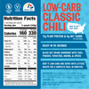 Heat-and-Eat Pouch, Low Carb Chili made with Black Edamame Beans, Keto Friendly