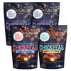 Chocolate Covered Chickpeas, Variety Pack 3.5 oz Resealable Bag (Pack of 4)