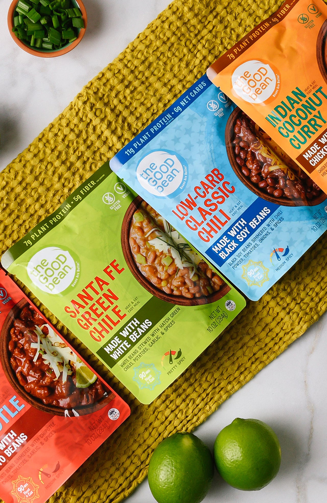 The Good Bean and Beanitos All-Natural Bean Snacks and Chips